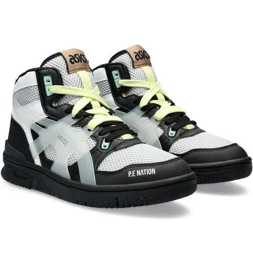 P.E x ASICS EX89 MT in Black/Glacier Grey, EU 38