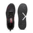 Pacer 23 Unisex Sneakers in Black/For All Time red/silver, Size 5 by Puma