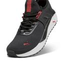 Pacer 23 Unisex Sneakers in Black/For All Time red/silver, Size 6.5 by Puma