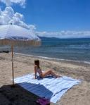 Pacific Stripe Beach Umbrella