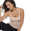 Pact Women's Organic Cotton Camisole Tank Top With Built-in Shelf Bra