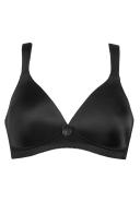 Padded Wirefree T-Shirt Bra With Wide Straps, Black / 22C by Naturana