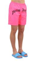 Palm Angels Curved Logo Bold Swim Shorts - Size M