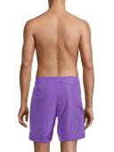 Palm Angels Curved Logo Swim Shorts Purple