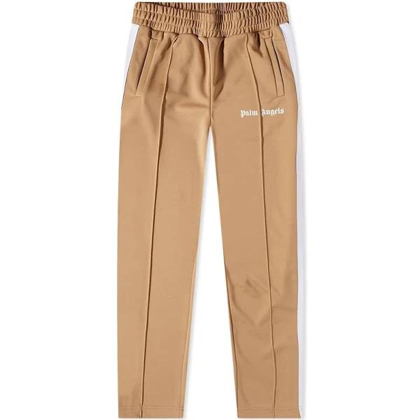 Palm Angels Men's Classic Track Pant in Beige/White, Size XX-Large | END. Clothing