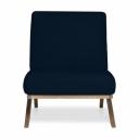 Palm Springs Velvet Armchair Ink by Freedom