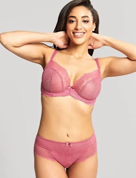 Panache Ana Plunge Bra Berry Pink