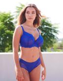 Panache Ana Plunge Bra Blue Jewel 16E