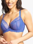 Panache Ana Plunge Bra Blue Jewel 16GG