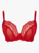 Panache Ana Plunge Bra Salsa Red 12F