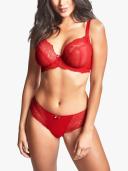 Panache Ana Plunge Bra Salsa Red 12F