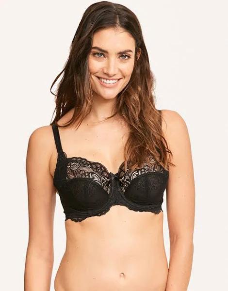 Panache Andorra Full Cup Bra Black / 36GG