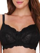Panache Andorra Non Wired Full Cup Bra Black / 34GG