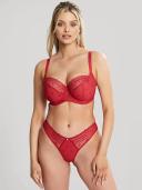 Panache Blossom Balconnet Bra - Raspberry - 12D Raspberry