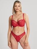 Panache Blossom Balconnet Bra - Raspberry - 12F Raspberry