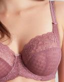Panache Envy Balcony Bra Pink | 7285 | Poinsettia - 32FF Rose Mauve