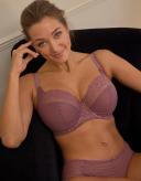 Panache Envy Balcony Bra Pink | 7285 | Poinsettia - 32FF Rose Mauve