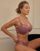 Panache Envy Balcony Bra Pink | 7285 | Poinsettia - 32FF Rose Mauve