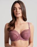 Panache Envy Balcony Bra Pink | 7285 | Poinsettia - 32FF Rose Mauve