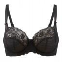 Panache Envy Full Cup Bra Black / 38JJ