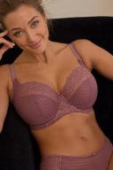 Panache Envy Full Cup Bra Rose Mauve 16H
