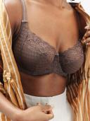 Panache Envy Full Cup Underwire Bra - Chestnut - 18K