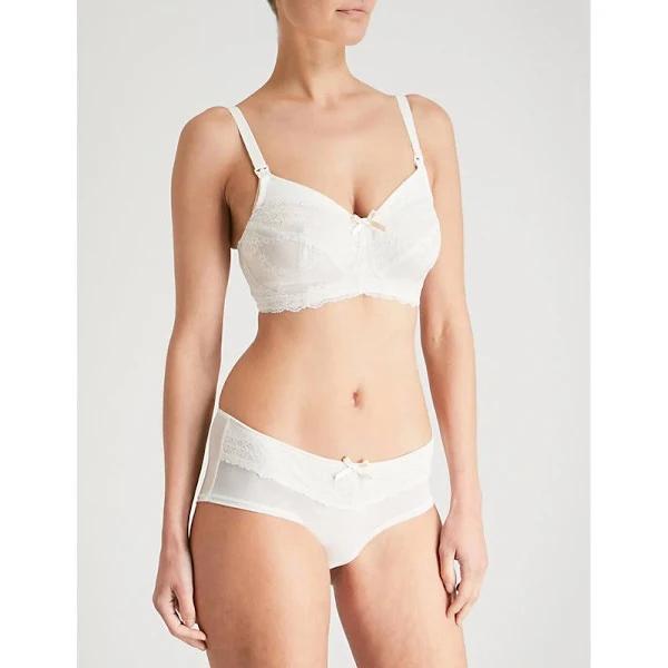 Panache Sophie Linen Ivory Nursing Bra - 5821