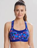 Panache Sport Underwired Racerback Sports Bra - Neon Rave - 8H Neon Rave
