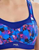 Panache Sport Underwired Racerback Sports Bra - Neon Rave - 8H Neon Rave