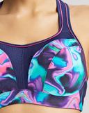 Panache Sport Underwired Sports Bra - Cyber Swirl - 16D Cyber Swirl
