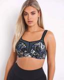 Panache Sport Underwired Sports Bra - Ink Splat - 12B Ink Splat