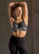 Panache Sport Underwired Sports Bra - Ink Splat - 12B Ink Splat