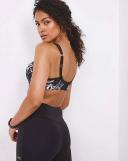 Panache Sport Underwired Sports Bra - Ink Splat - 12B Ink Splat