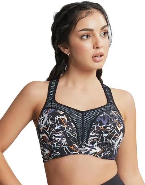 Panache Sport Underwired Sports Bra - Ink Splat - 12B Ink Splat