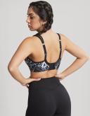 Panache Sport Underwired Sports Bra - Ink Splat - 6H Ink Splat