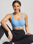 Panache Sport Underwired Sports Bra - Sky Blue - 18DD Sky Blue