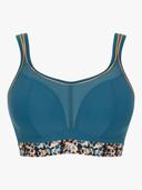 Panache Sport Wire-free Sports Bra - Abstract Animal - 12C