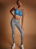 Panache Sport Wire-free Sports Bra - Abstract Animal - 12C