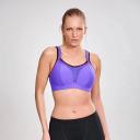 Panache Sports Bra Purple Pink Non-Wired | 7341 | Poinsettia - 36DD Purple/Pink