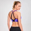 Panache Sports Bra Purple Pink Non-Wired | 7341 | Poinsettia - 36DD Purple/Pink