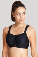 Panache Underwire Sports Bra, Black