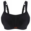 Panache Underwire Sports Bra, Black