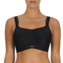 Panache Underwire Sports Bra, Black