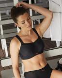 Panache Underwire Sports Bra, Black