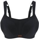 Panache Underwire Sports Bra, Black