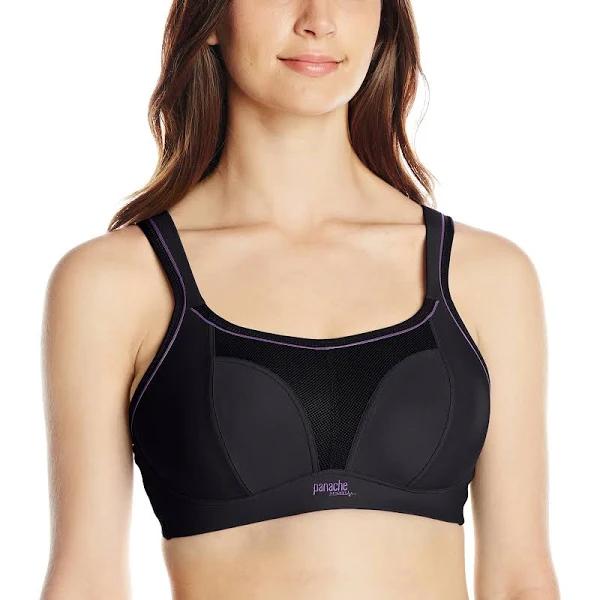 Panache Wirefree Sports Bra Black 8H