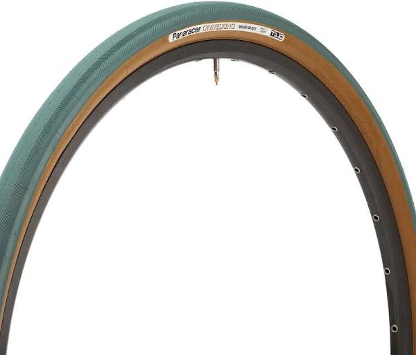 Panaracer Gravel King Slick Colour Edition TLC Gravel Tyre - 700x32mm - Astral Blue