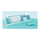 Pantone Pop Keys Wireless Keyboard and Mouse Combo - Teal