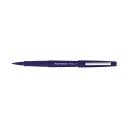 Paper Mate Flair Pen, 1.1mm Medium Tip, Navy Blue, Box of 12