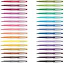 Paper Mate Flair Pen, 1.1mm Medium Tip, Navy Blue, Box of 12